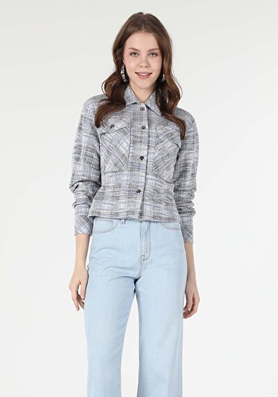 Image de Veste De Blazer Bleu Regular Fit   Femme