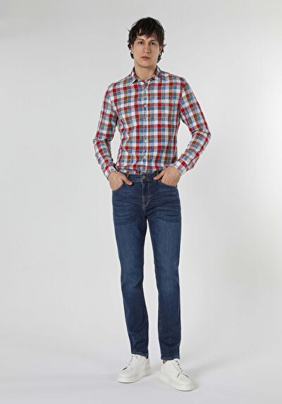 Image de 067 Jack Pantalon Denim Tapered Leg  En  Regular Fit Homme