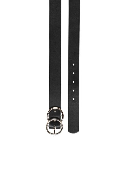 Afficher les détails de Ceinture Noir Modern Fit Femme