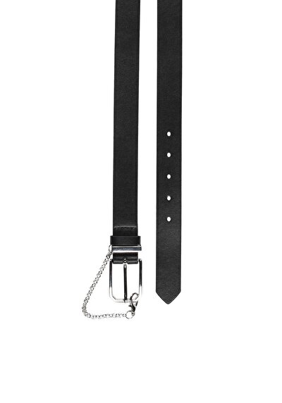 Image de Ceinture Noir Modern Fit Femme