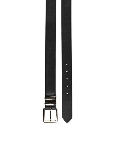 Image de Ceinture Noir Modern Fit Femme