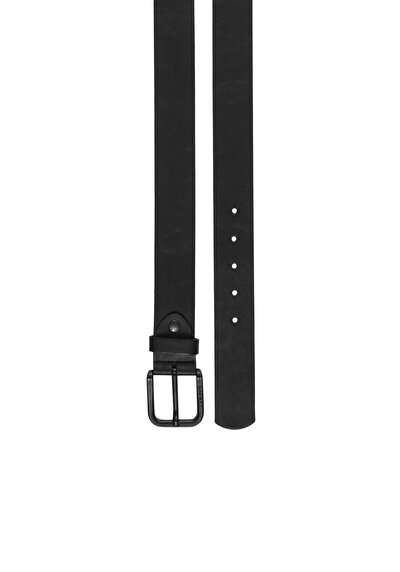 Image de Ceinture Noir Modern Fit Homme