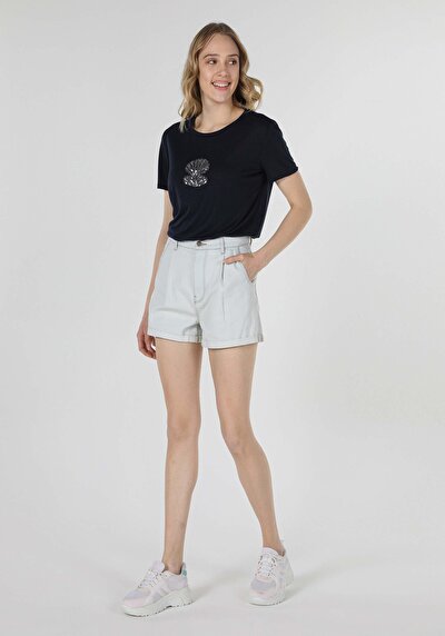 Image de T-shirt À Manches Courtes Marine Regular Fit  Femme