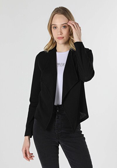 Image de Veste De Blazer Noir Regular Fit Femme
