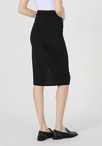Image de Jupe Noir Slim Fit    Femme