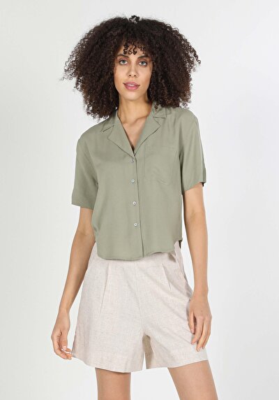 Image de Chemise À Manches Courtes Regular Fit Femme