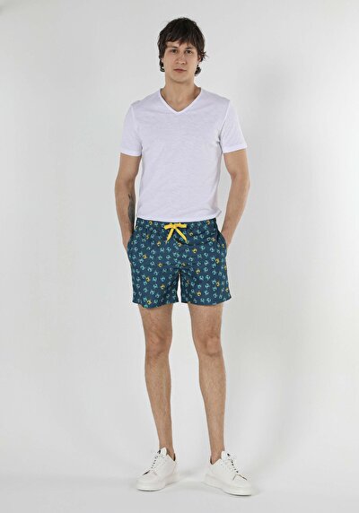Image de Short De Bain Marine Slim Fit  Homme