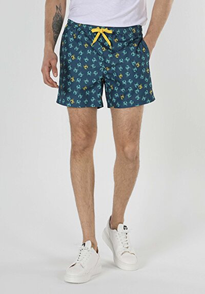 Image de Short De Bain Marine Slim Fit  Homme