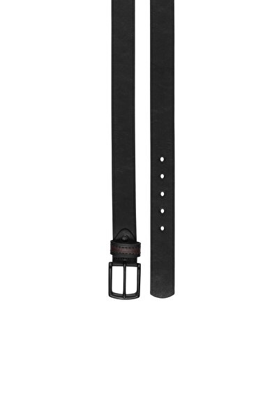 Image de Ceinture Noir Modern Fit Homme
