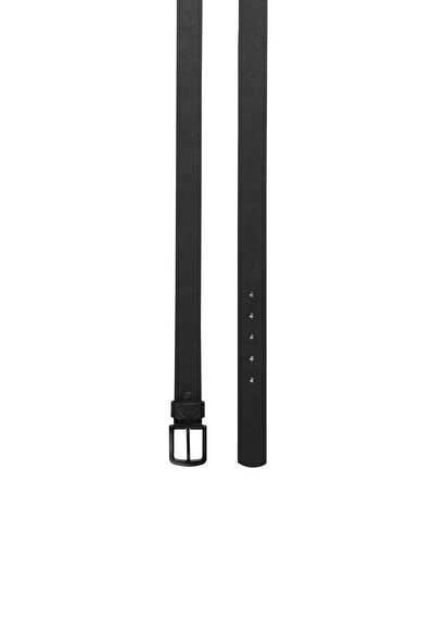 Image de Ceinture Noir Modern Fit Homme