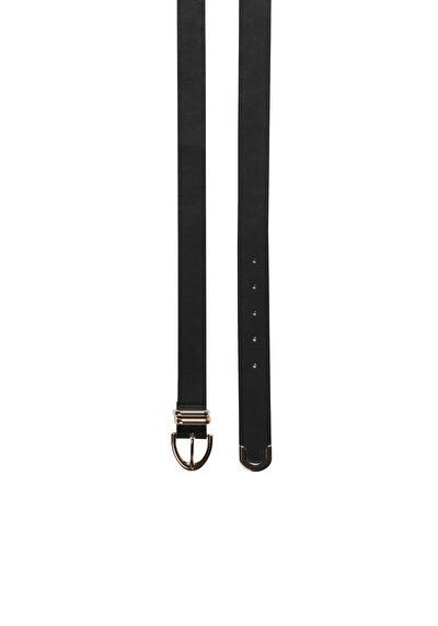 Image de Ceinture Noir Modern Fit Femme