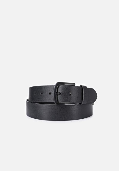 Image de Ceinture Noir Modern Fit Homme