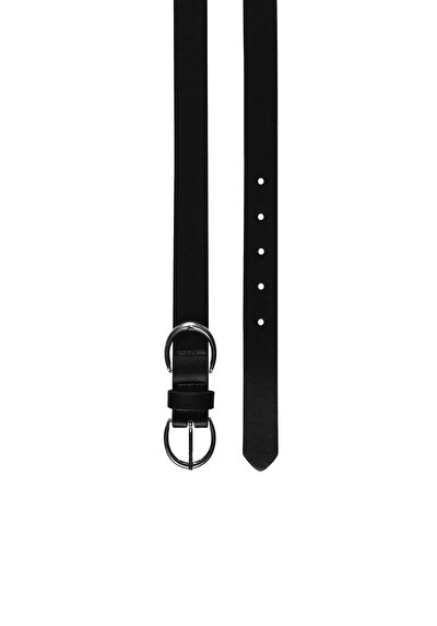 Image de Ceinture Noir Modern Fit Femme