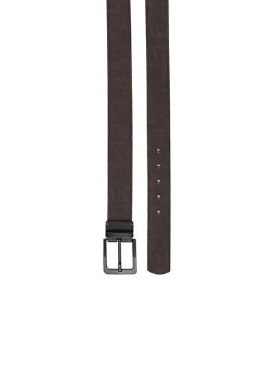 Image de Ceinture Noir Modern Fit Homme