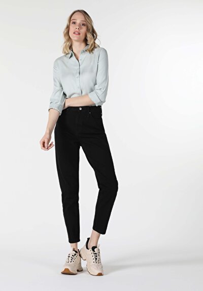 Afficher les détails de Chemise À Manches Longues Vert Regular Fit   Femme