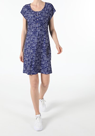 Image de Robe Marine Regular Fit    Femme