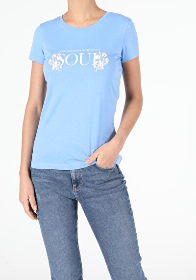 Image de T-shirt À Manches Courtes Slim Fit Femme