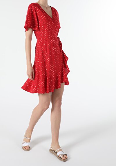Image de Robe Rouge Slim Fit Femme