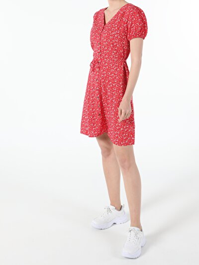Image de Robe Rouge Slim Fit    Femme