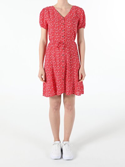 Image de Robe Rouge Slim Fit    Femme