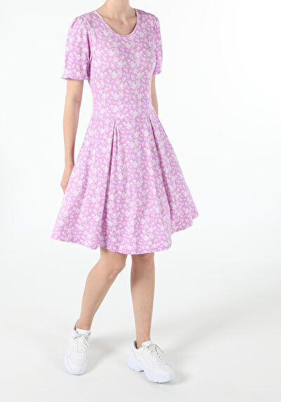 Image de Robe Violet Regular Fit    Femme