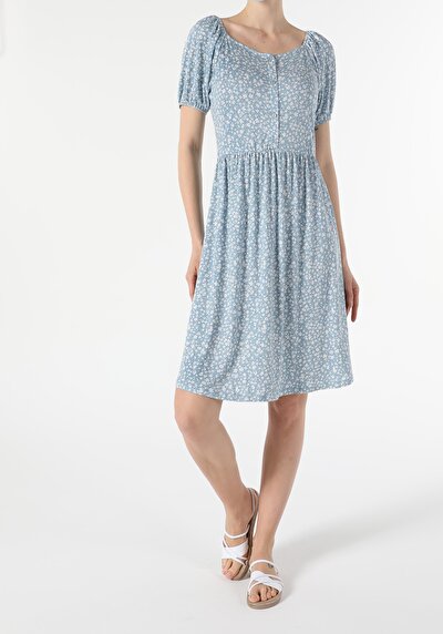Image de Robe Bleu Regular Fit Femme