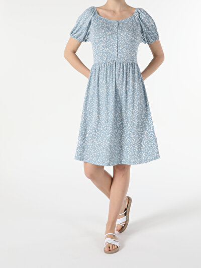 Image de Robe Bleu Regular Fit Femme