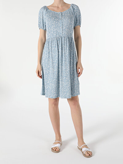Image de Robe Bleu Regular Fit    Femme
