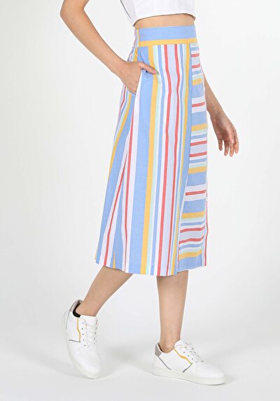 Image de Jupe Multicolou Midi    Femme
