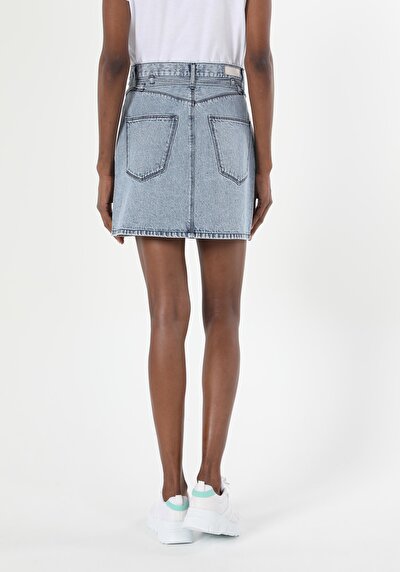Image de Jupe Denim Regular Fit Femme