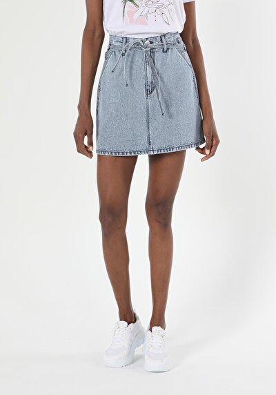 Image de Jupe Denim Regular Fit    Femme
