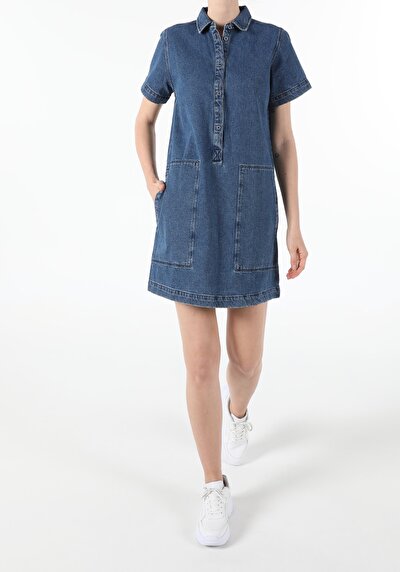 Image de Robe Denim Regular Fit Femme