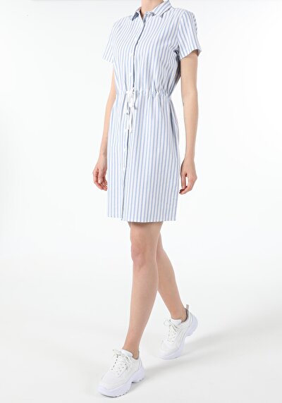 Image de Robe Bleu Regular Fit Femme