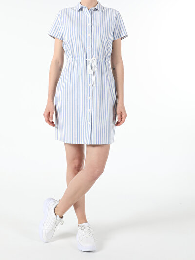 Image de Robe Bleu Regular Fit Femme