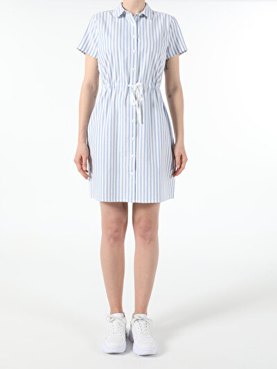 Image de Robe Bleu Regular Fit    Femme