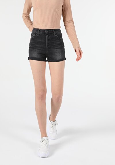 Image de Short Bleu Super Slim Fit Femme