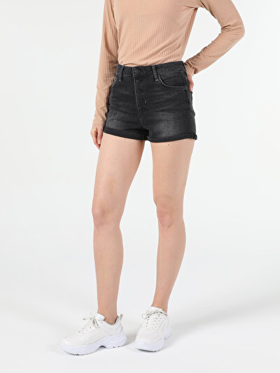 Image de Short Bleu Super Slim Fit Femme