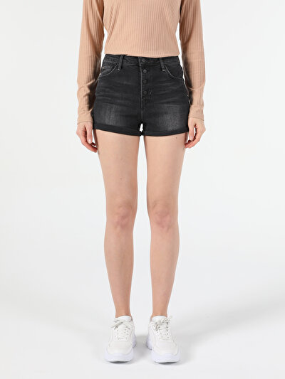 Image de Short Bleu Super Slim Fit Femme