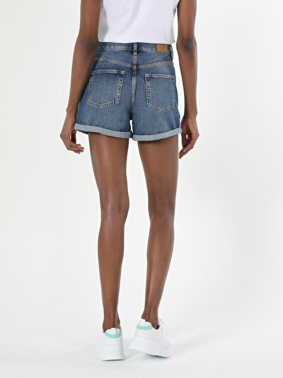 Image de Short Denim Regular Fit Femme