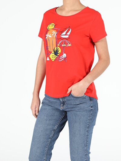 Image de T-shirt À Manches Courtes Corail Regular Fit  Femme