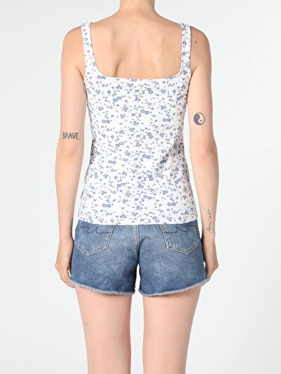 Image de Athlète Blanc Slim Fit Femme