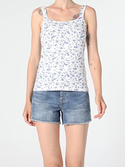 Image de Athlète Blanc Slim Fit Femme