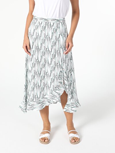 Image de Jupe Vert Regular Fit    Femme