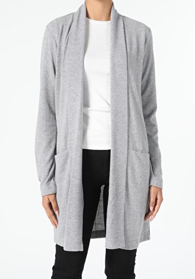 Image de Veste De Blazer Gris Regular Fit   Femme