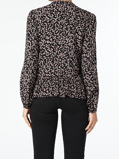 Image de Chemisier À Manches Longues Multicolou Regular Fit Femme