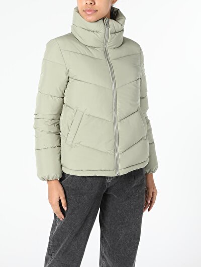 Afficher les détails de Veste Vert Regular Fit    Femme