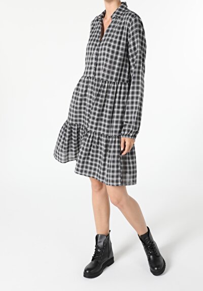 Image de Robe Anthracite Regular Fit    Femme