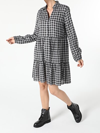 Image de Robe Anthracite Regular Fit Femme