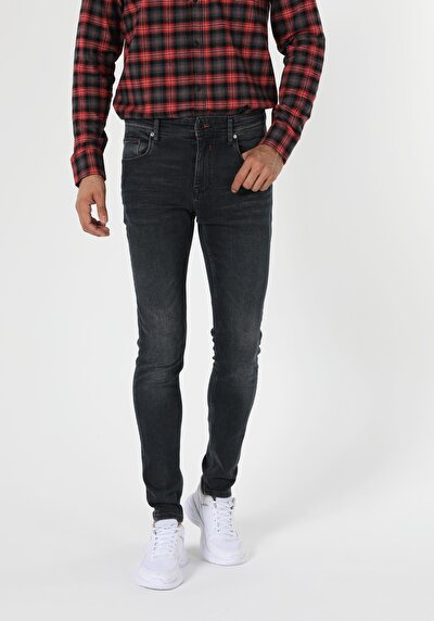 Image de 041 Danny Pantalon Bleu Foncé Slim Leg  En  Slim Fit Homme