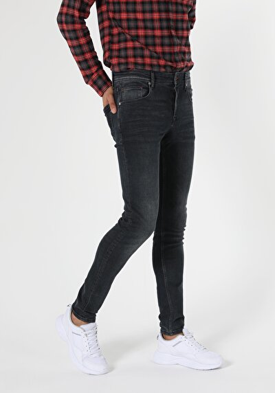 Image de 041 Danny Pantalon Bleu Foncé Slim Leg  En  Slim Fit Homme